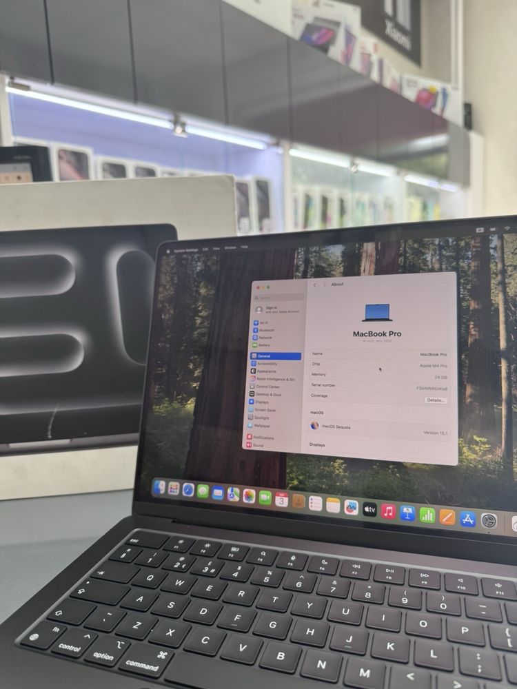 Macbook  Pro 14-inch M4 Pro Chip 12C  24GbRam 512Gb Ssd *Чисто нов *