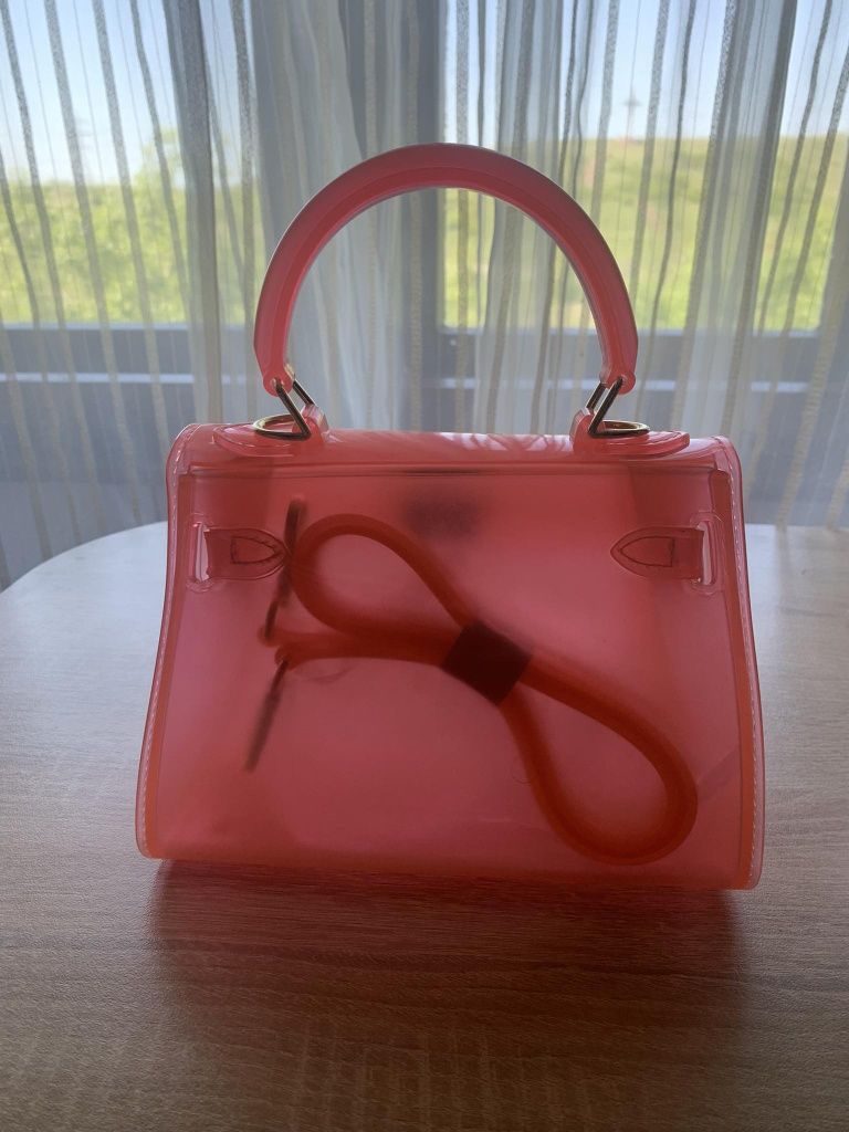 Дамска лятна чанта в розово