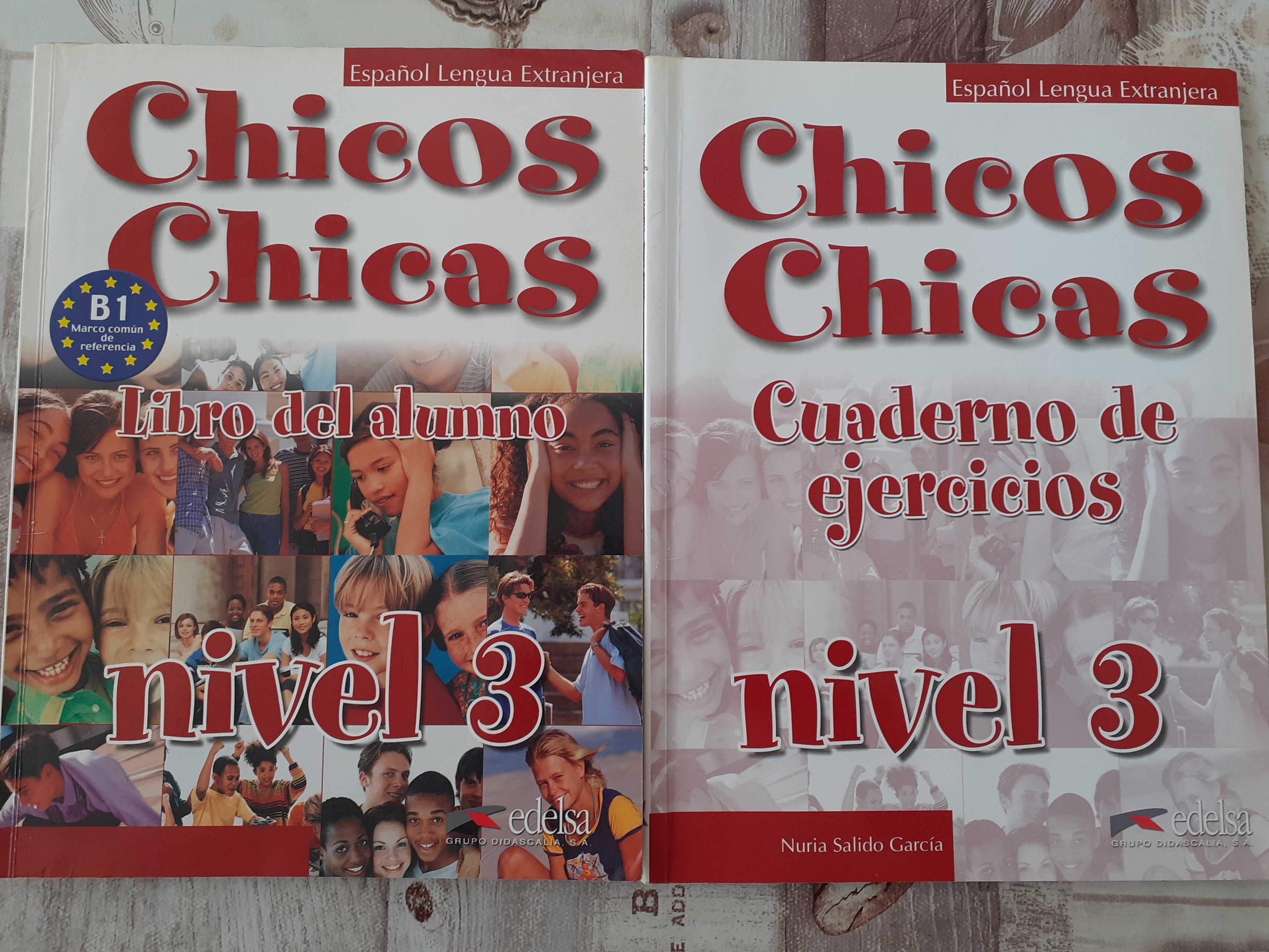 Учебник +тетрадка по испански Chicos Cicas  3