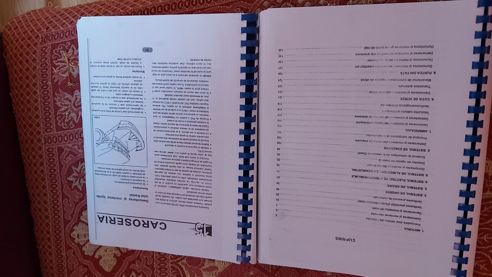 Vand 2 volume, in romana, carti tehnice pentru Opel Astra (motor clas