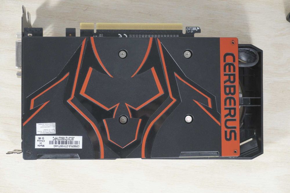 Видеокарта GPU GTX 1050 Ti ASUS Cerberus (no 6pin power) / Вкл.ДДС