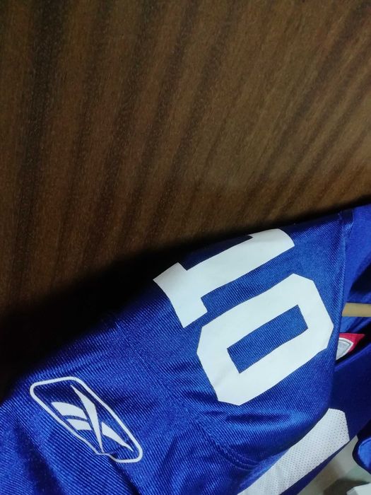 New York Giants Manning #10 Reebok Jersey NFL оригинална тениска S/M
