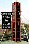 Опалубка для калонна аренда