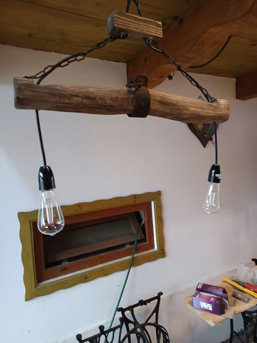 Lampa , Lustra artizanala