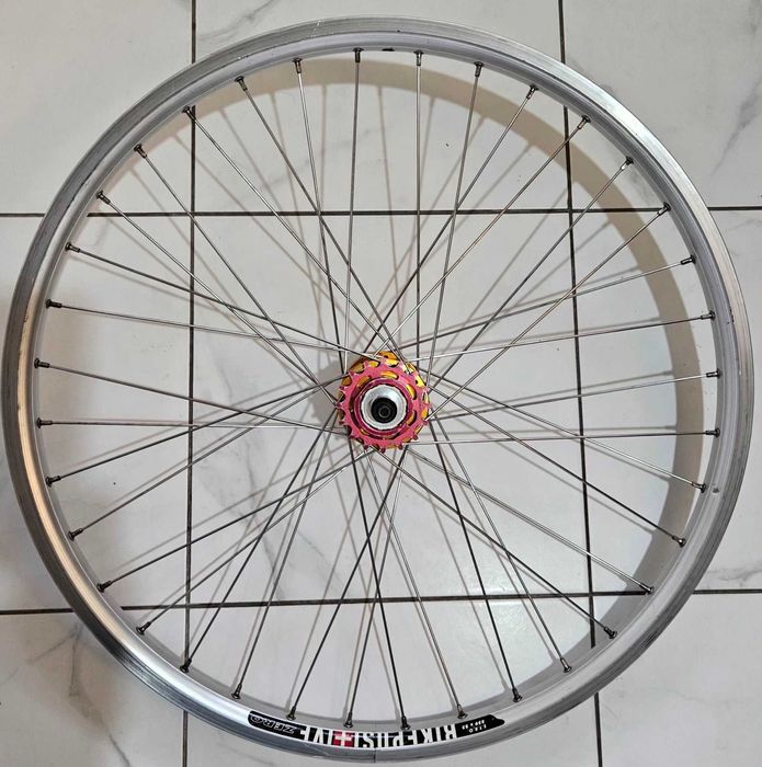 Roata spate 26 inch, single speed, cu butuc Novatec D252SB