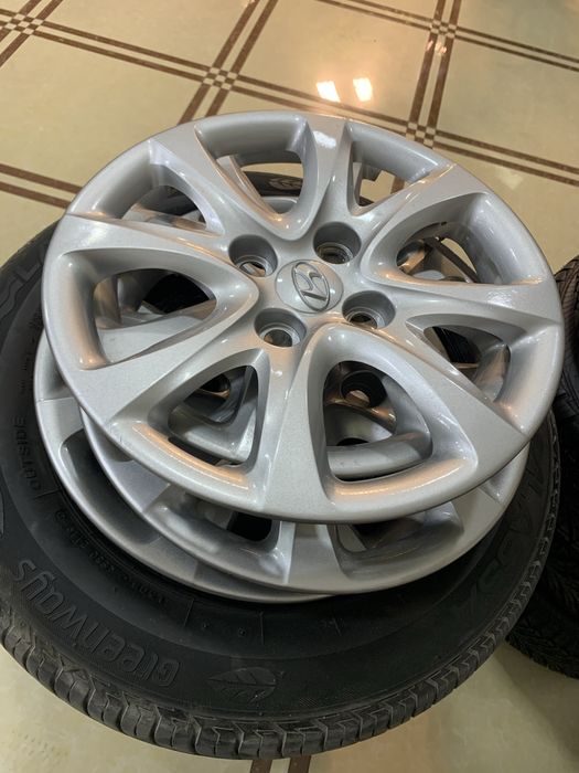 штамповки с резиной от hyundai accent r14