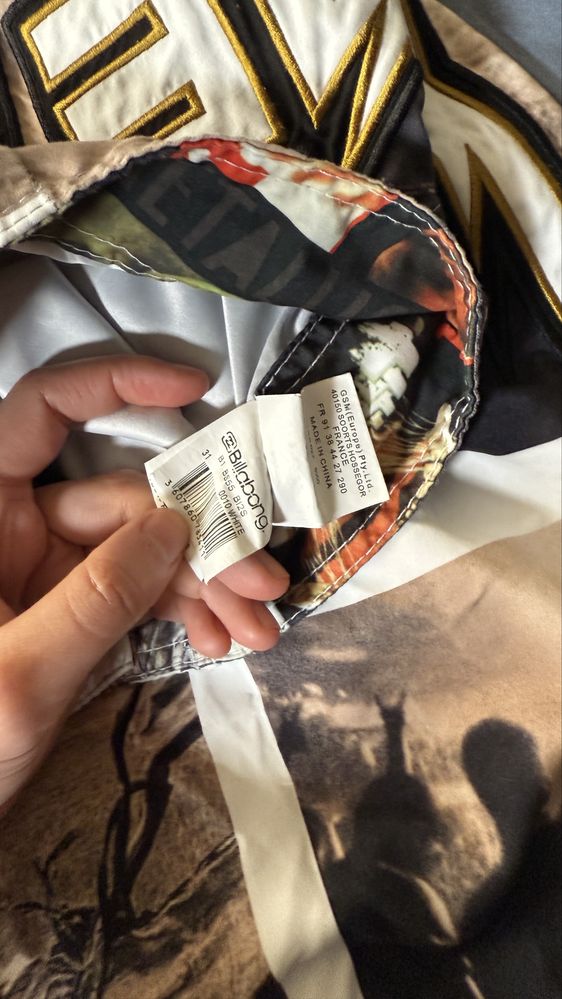 Pantaloni scurti Metallica limited edition x billabong