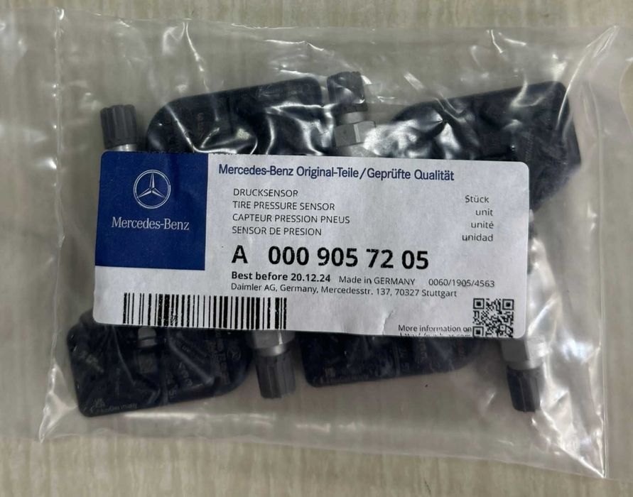 Датчики давления шин на все mercedes  (ОРИГИНАЛ)