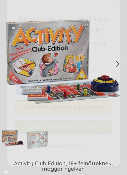 Activity club edition magyar