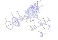 Pompă de injecție pentru motor Caterpillar 3044C