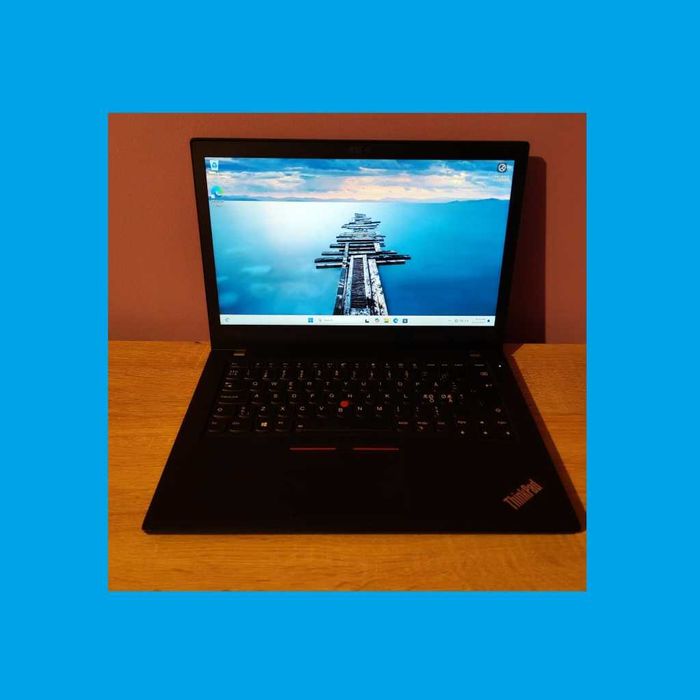 Laptop Lenovo Thinkpad T480 i5 3.40GHz 32GB/512GB tast. ilum 2 baterii