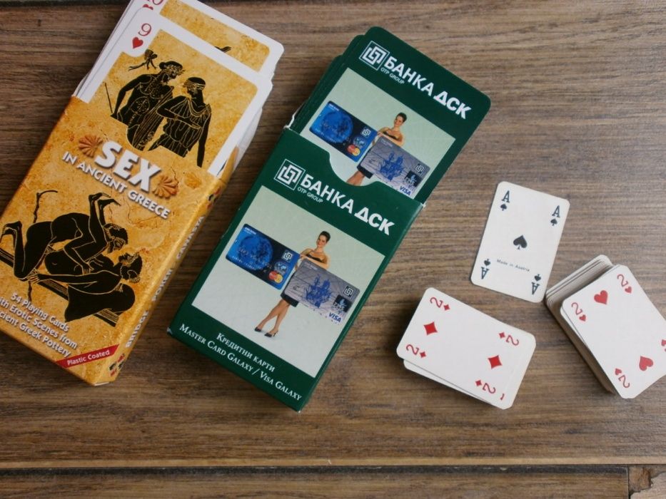 Карти за Игра за Колекции ТРИ КОЛОДИ