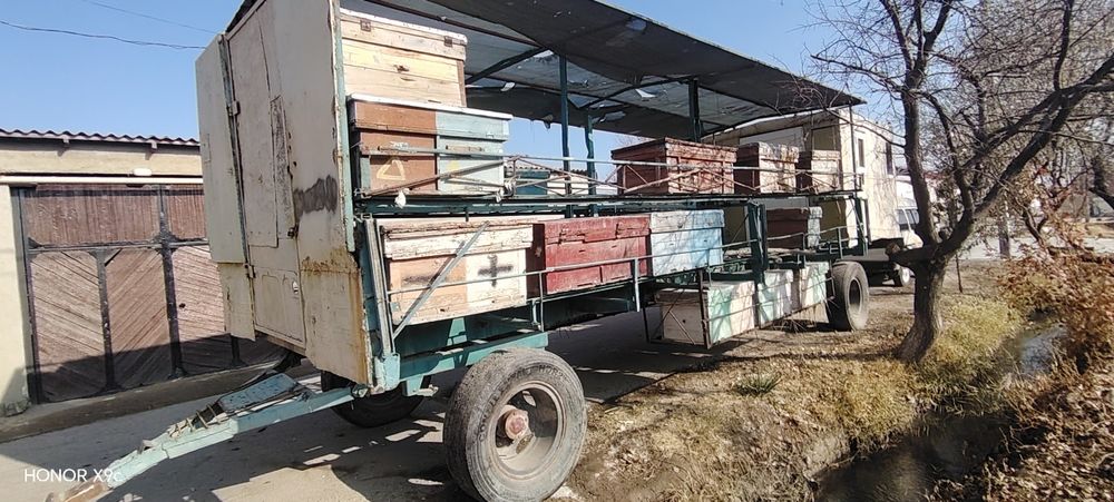 Asalari prsepi
1)37 та асалари уялари(яшик)
2) 2 запаска балон.
3) Дищ