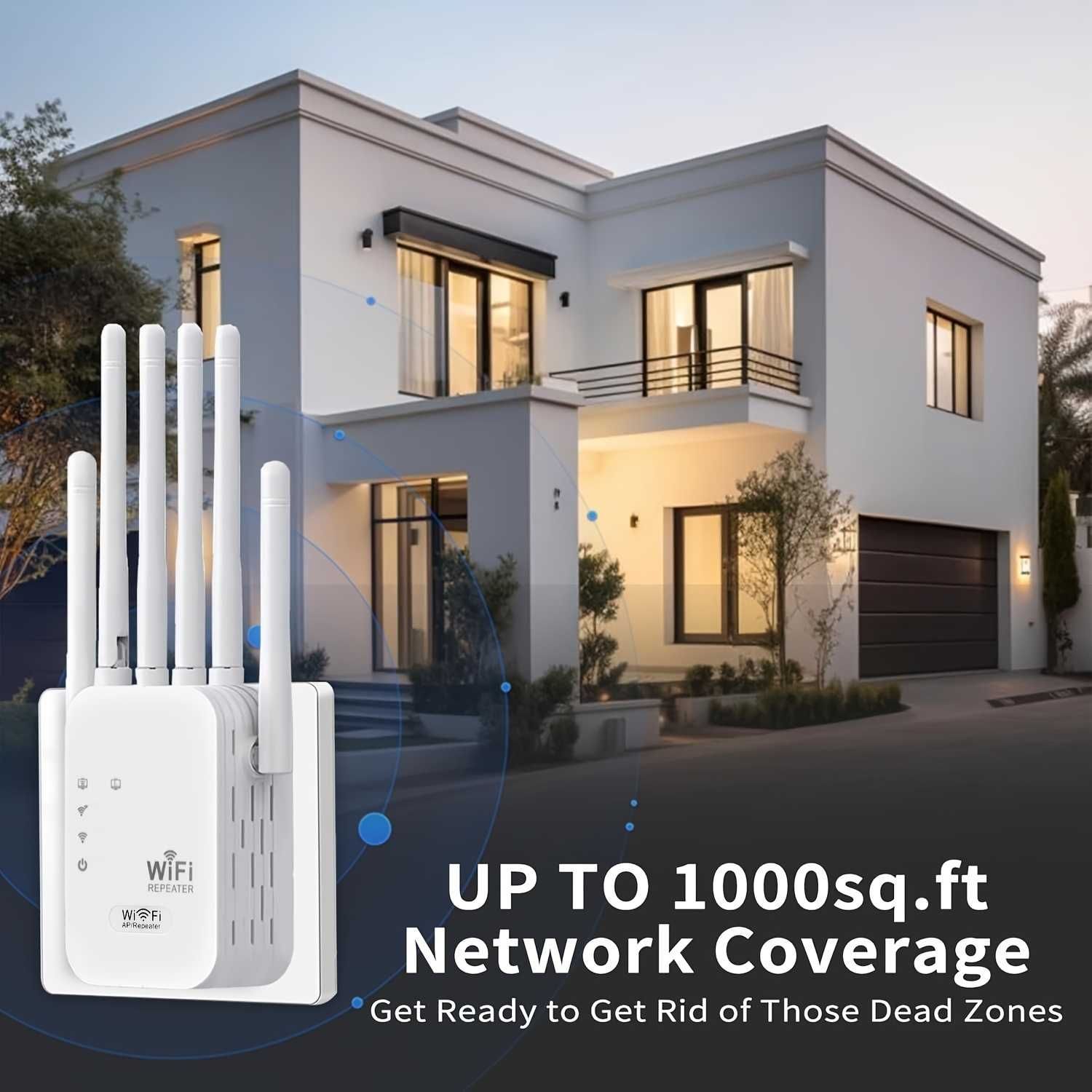WiFi усилитель сигнала с антеннами