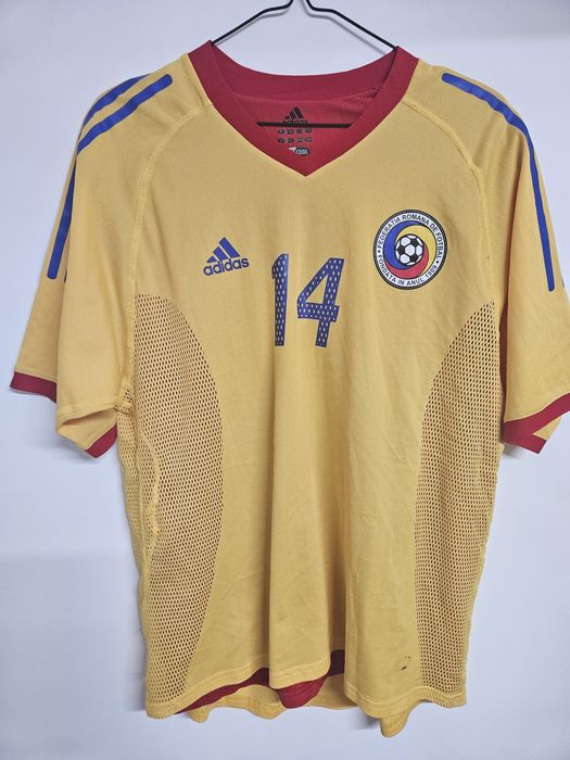 Florin Bratu România tricou de joc perioadă 2002-2003 calificării EURO