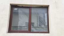 Vand fereastra PVC cu 2 canate, culoare Mahon + 2 buc. cu un canat