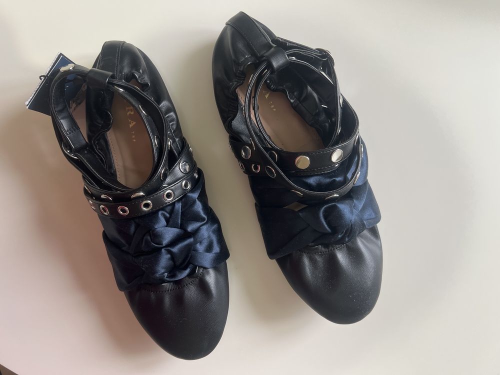 Балетки Zara 37-38 туфли