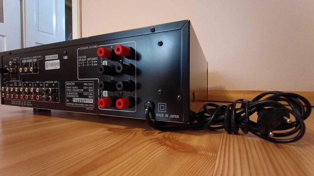 Muzica Denon PMA 500 V putere 2*80watt ,Made in Japan !