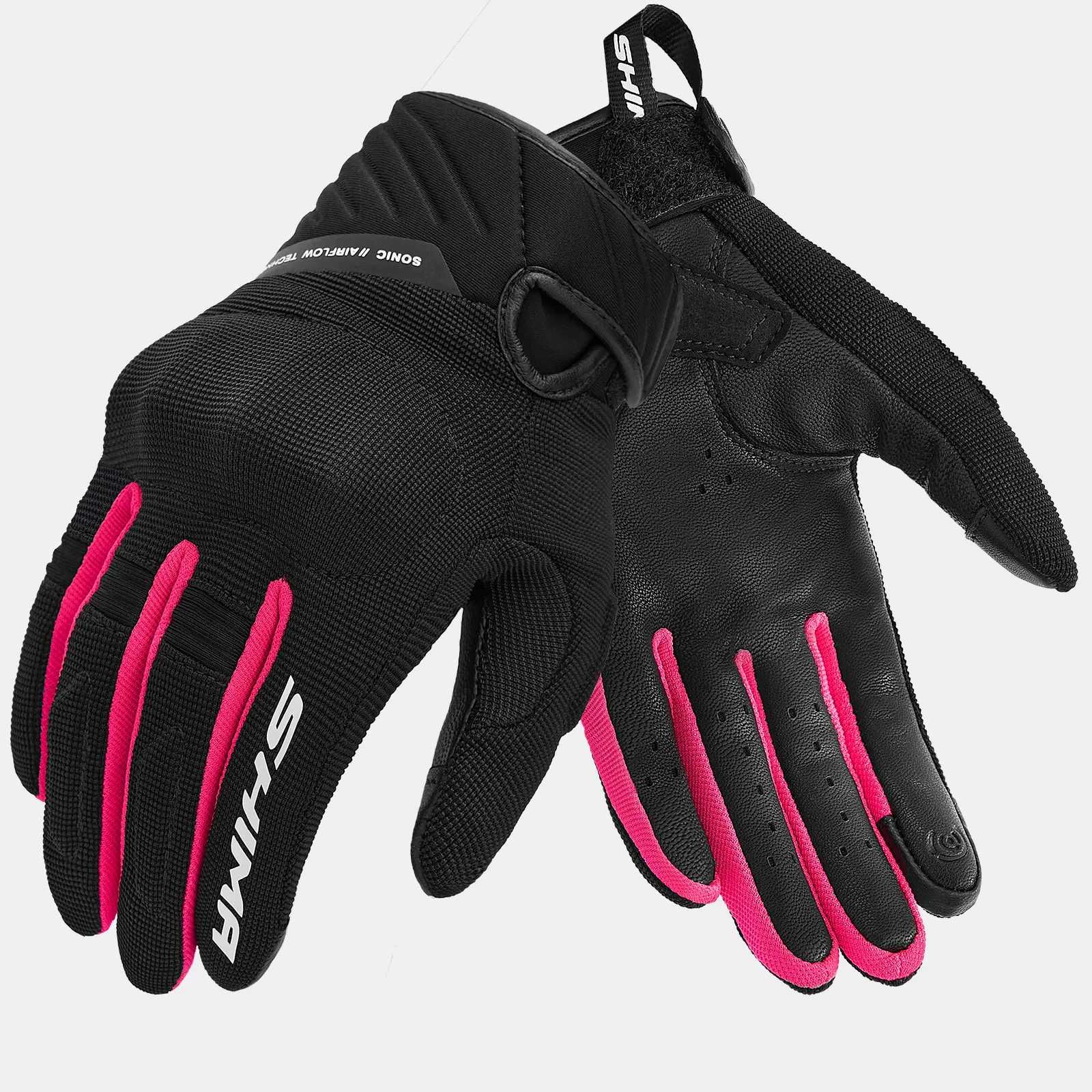 Дамски мото ръкавици SHIMA SONIC LADY Pink,протектори!