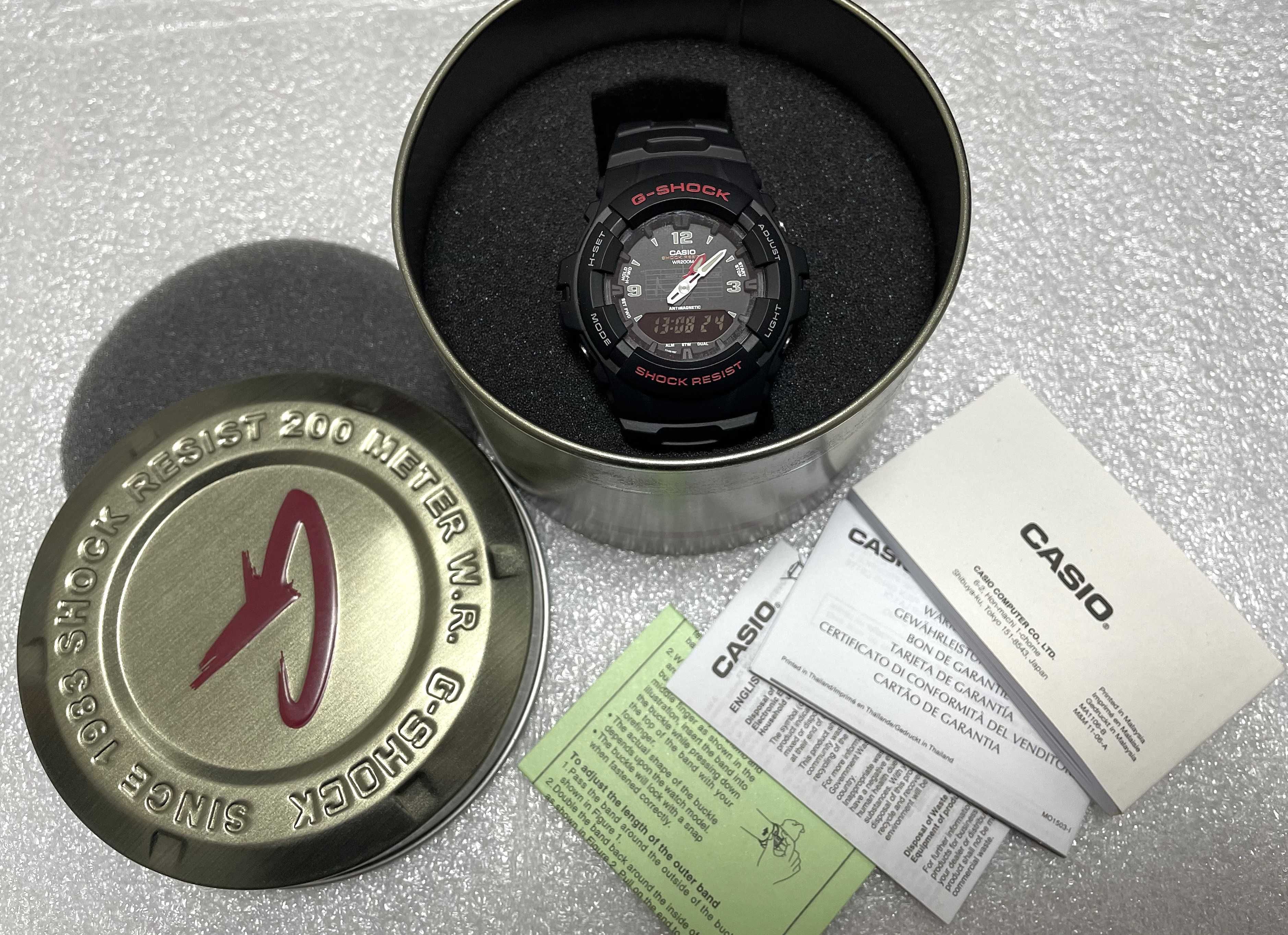 КАТО НОВ! Мъжки Часовник Casio G-Shock G 100 1BV