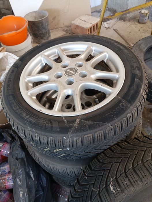 Джанти за Опел 16 цола с гуми 205 55 16