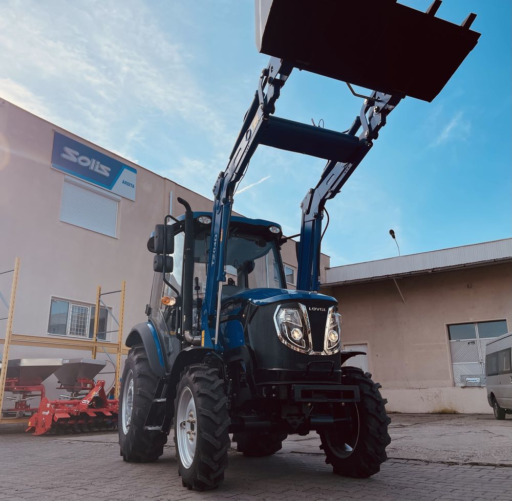 Tractor Lovol 50 Cp cu cabina si incarcator frontal Ardita AB