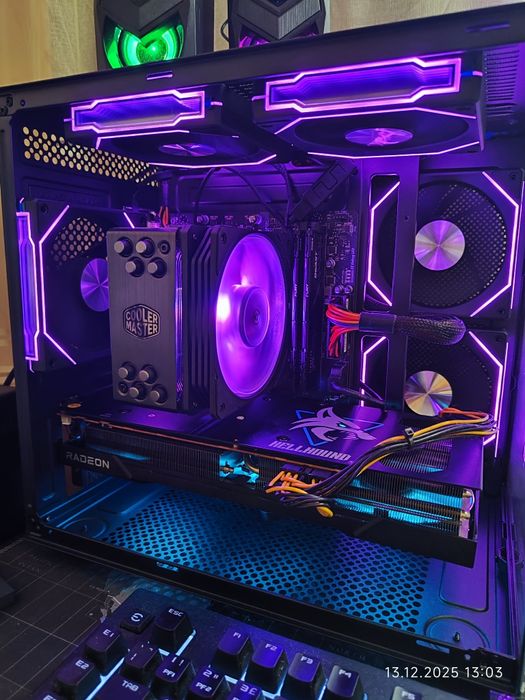 Геймърски i5 14400f, RX 6700 XT 12GB, RAM 32GB DDR4, SSD 512GB NVME