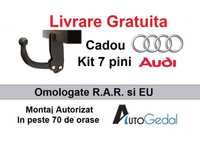 Carlig Remorcare AUDI Q7 2006 - 2015 - Omolgat RAR si EU