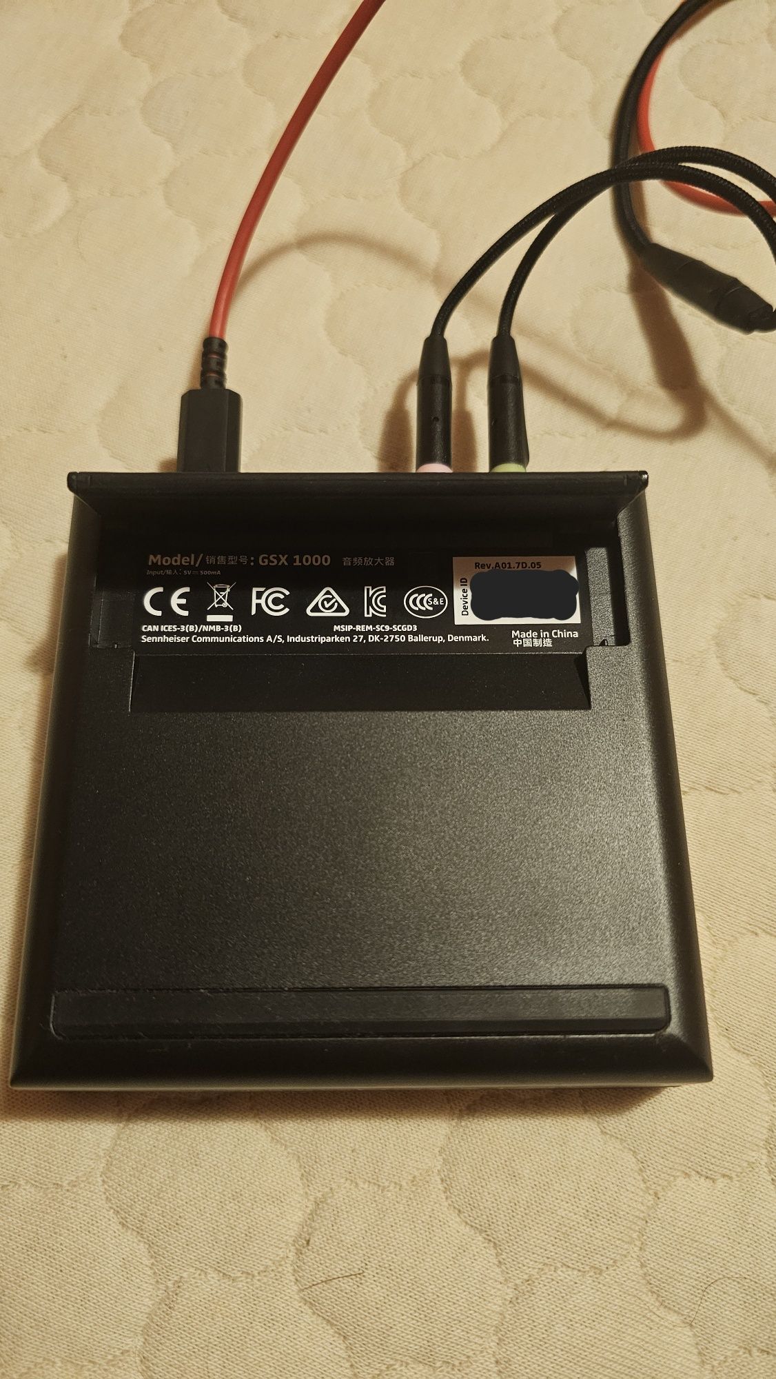 Casti GSP 600 + Amplificator GSX1000