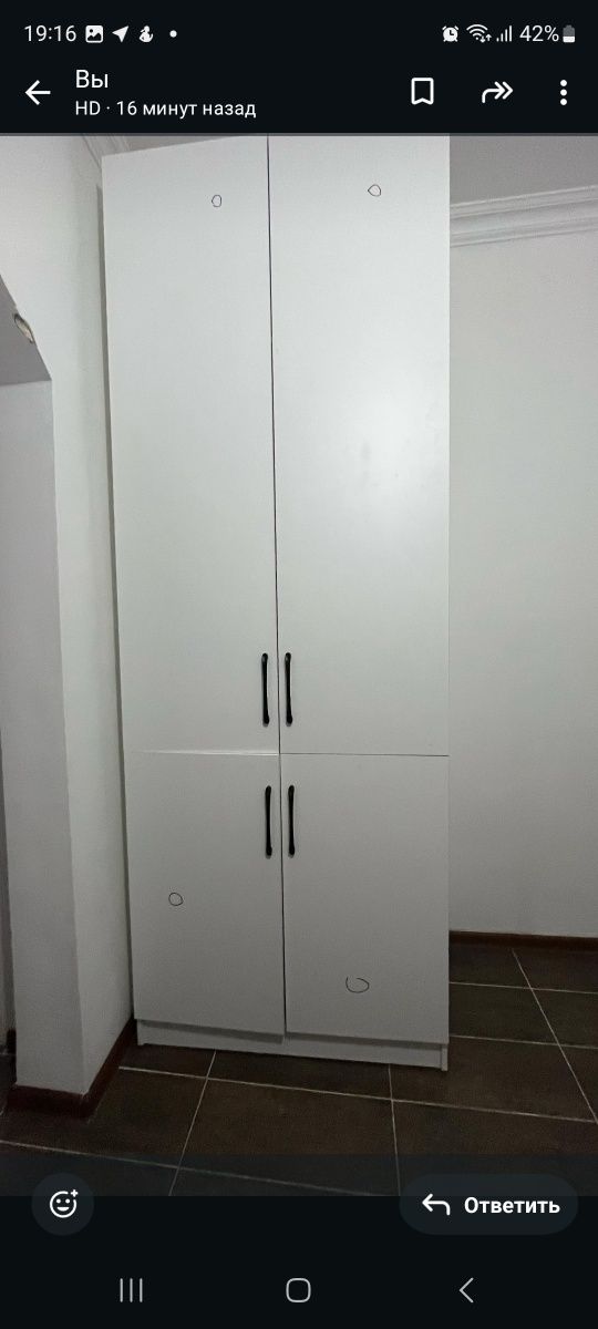 Шкаф распашной новый
