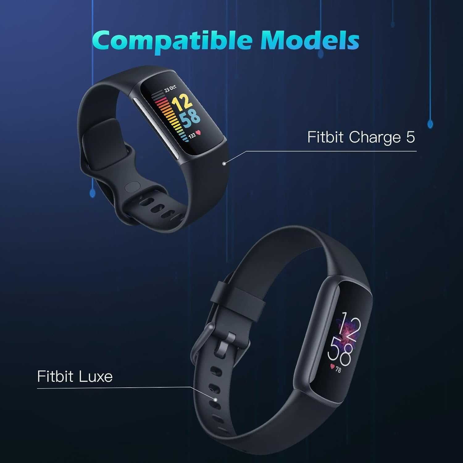 Incarcator Smartwatch Fitbit Charge 6/Charge 5/Luxe, Alum de la 116RON