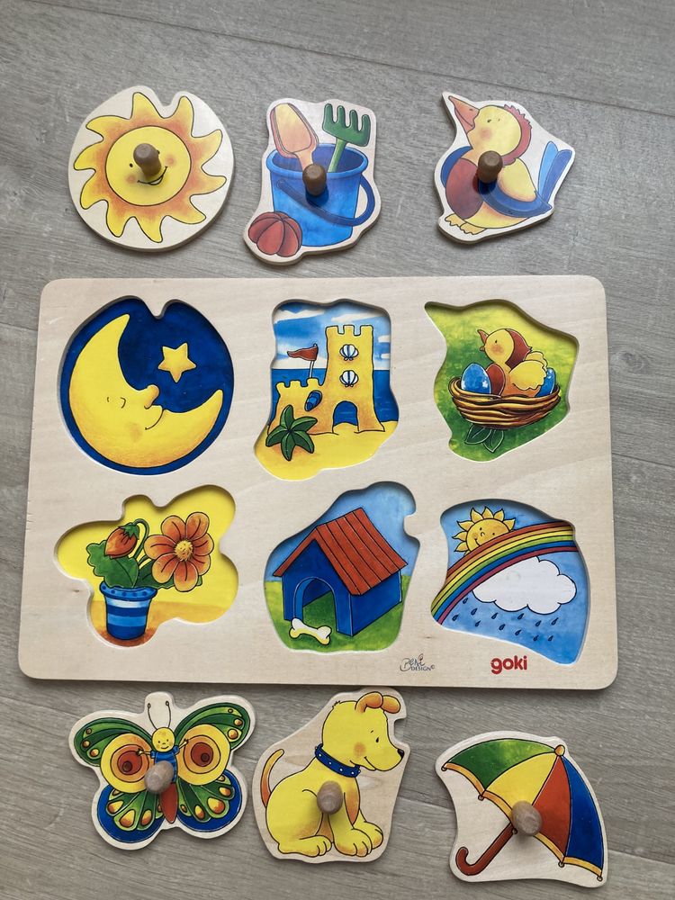 Дървени детски играчки