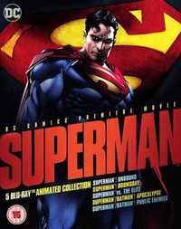 Superman animeted collection blu ray Супермен колекция