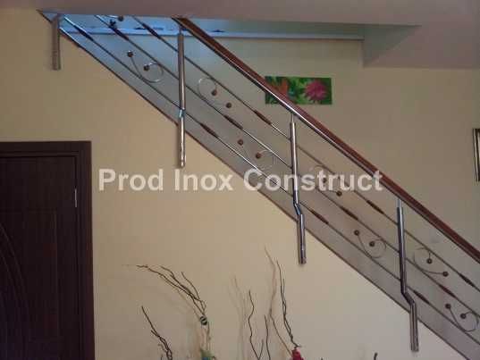 Balustrade Inox, Scari Inox Lemn, Mana cuenta Inox, Balustrade Sticla