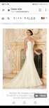 Rochie de mireasa sirena  KYLA marimea S