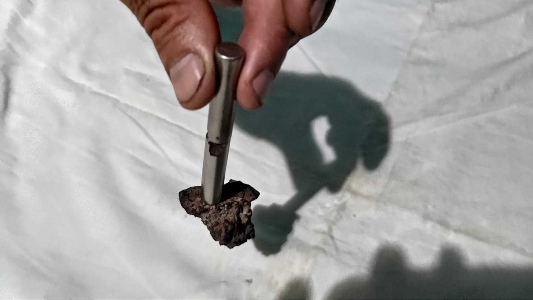 posibil fragmente de meteoriti