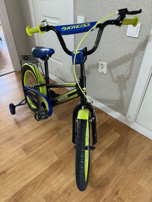 Продается  новый велосипед. Не подошел. Возраст до 7 лет включительно.