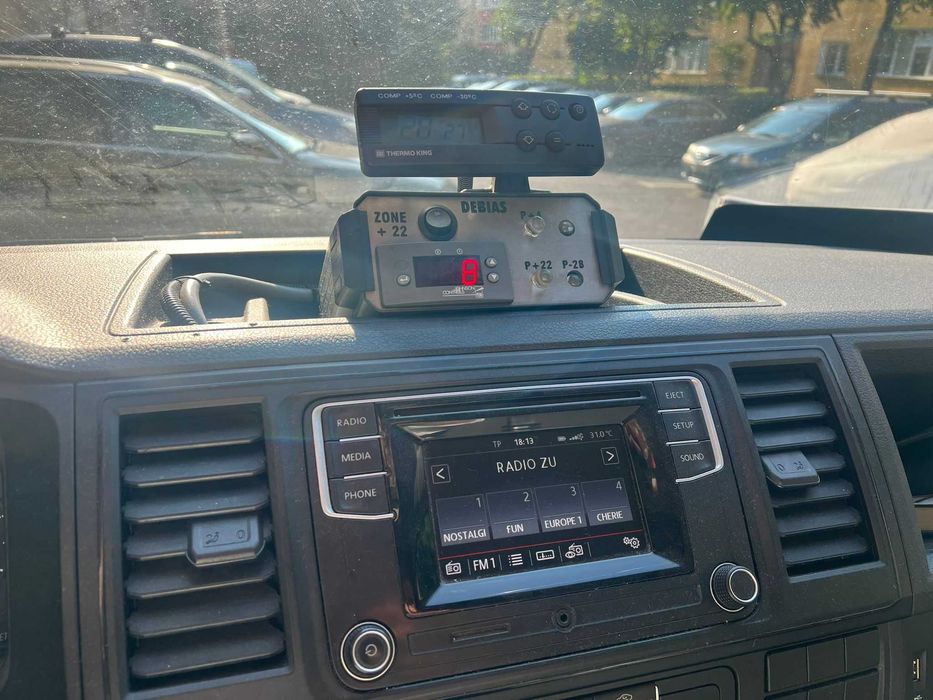 VW T6 2016 refrig/congel Thermoking Spectrum V200max 3 zone frig 220V