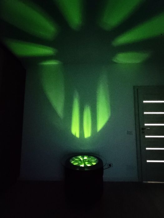 Masuta artizanala pentru cafea din roti auto