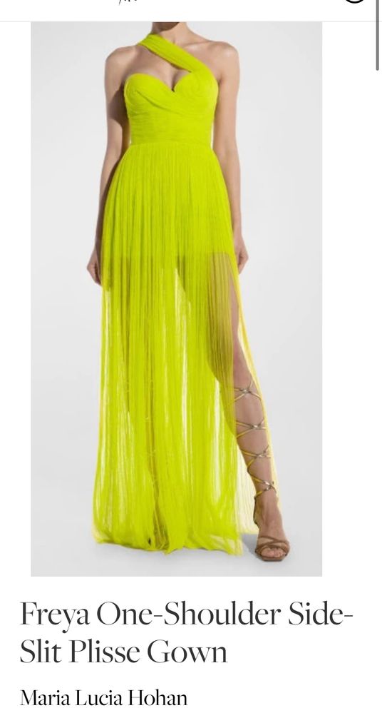 Rochie MLH de inchiriat neon S
