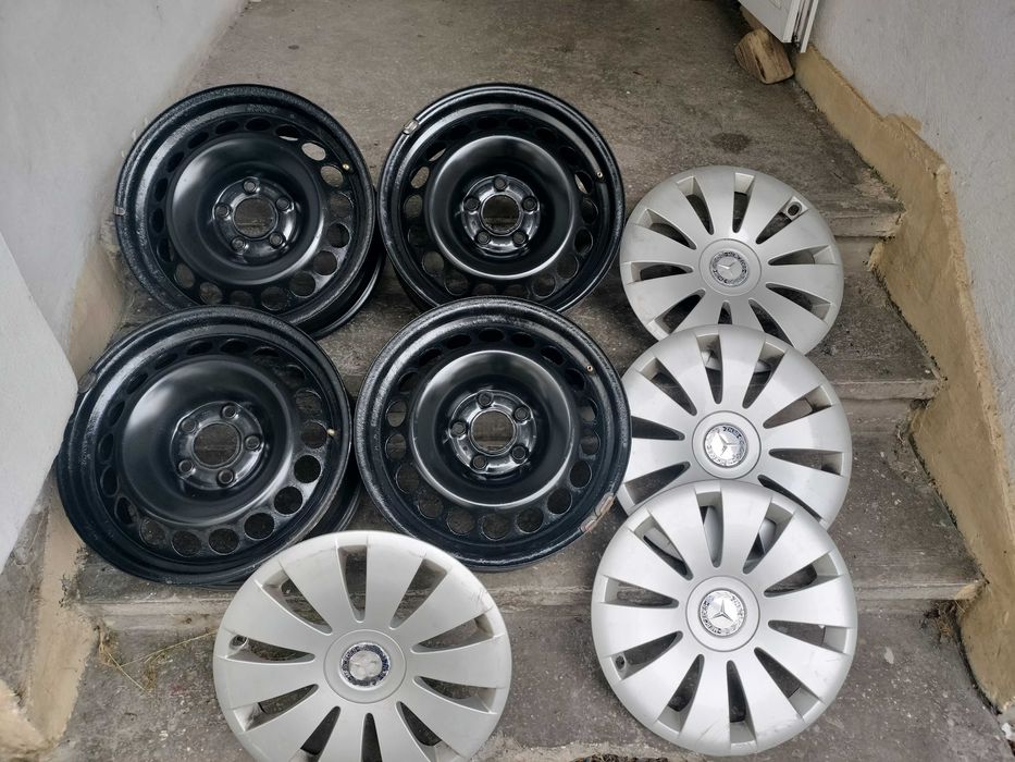 Set jante tabla 16" originale Audi A4 compatibile si cu Mercedes W204