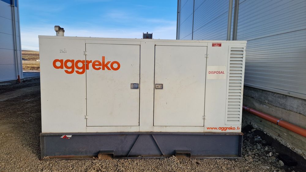 Generator Aggreko 100kw, motor Iveco