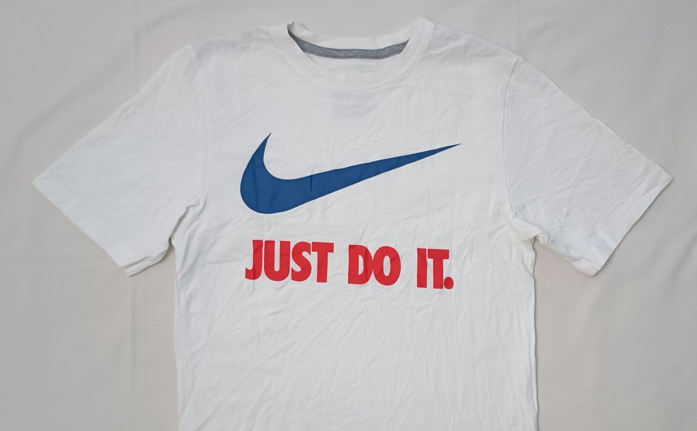 Nike Just Do It Tee оригинална тениска S Найк памук спорт фланелка