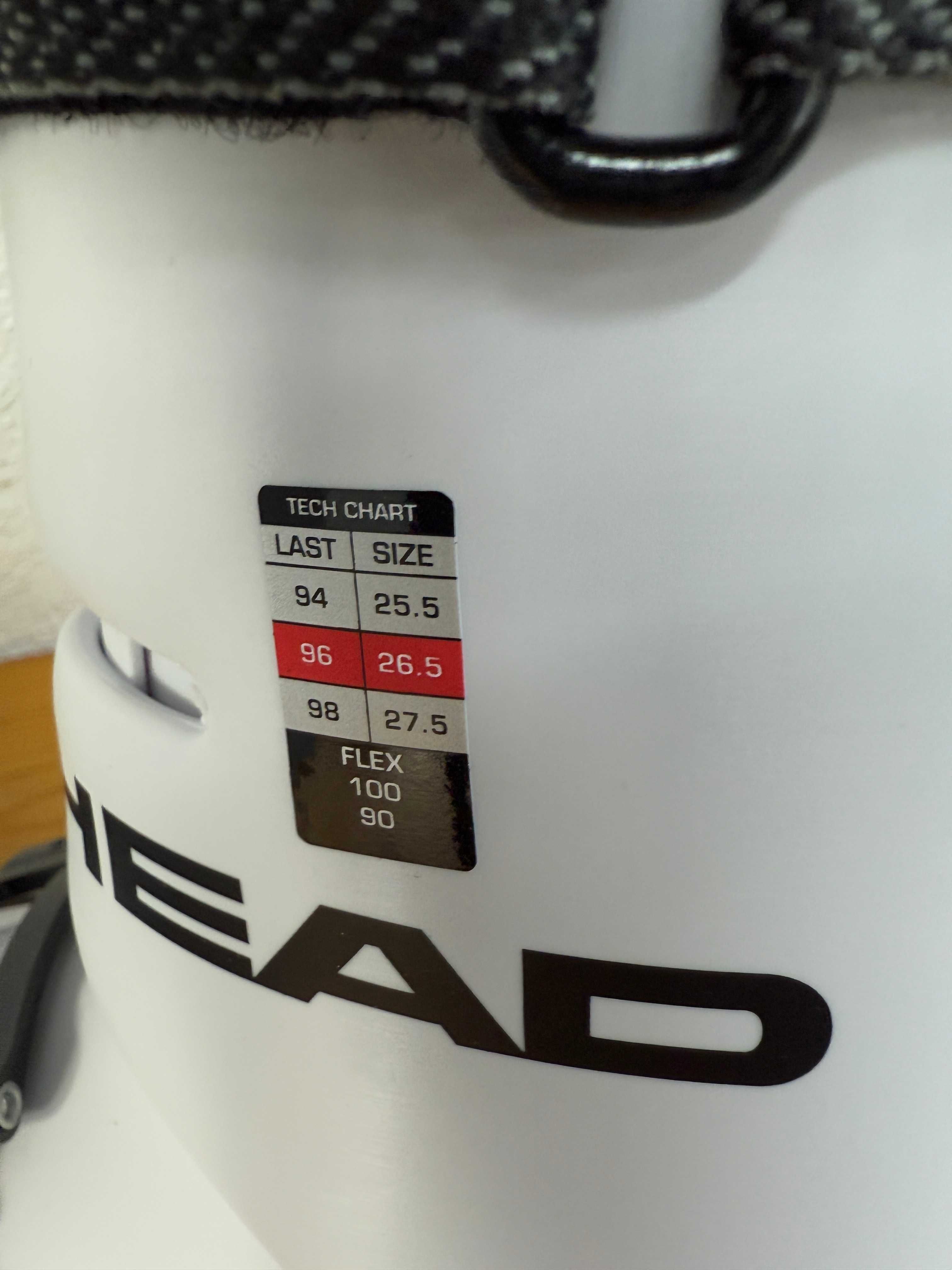 clapari noi head raptor wcr 90 mondo 26,5 europa 41