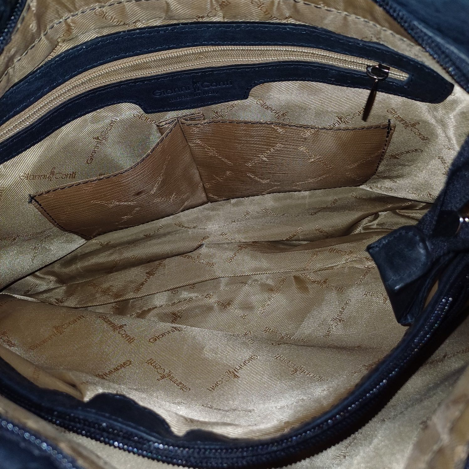 Gianni Conti чанта от естествена кожа