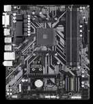Kit Gigabyte B450M DS3H + Ryzen 3600 + 16Gb DDR4 3200Mhz + 256Gb SSD