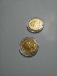 Super oferta - monede placate cu aur 24k
