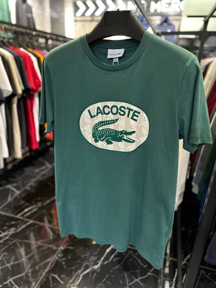 Мужская футболка 100% хлопок от Lacoste