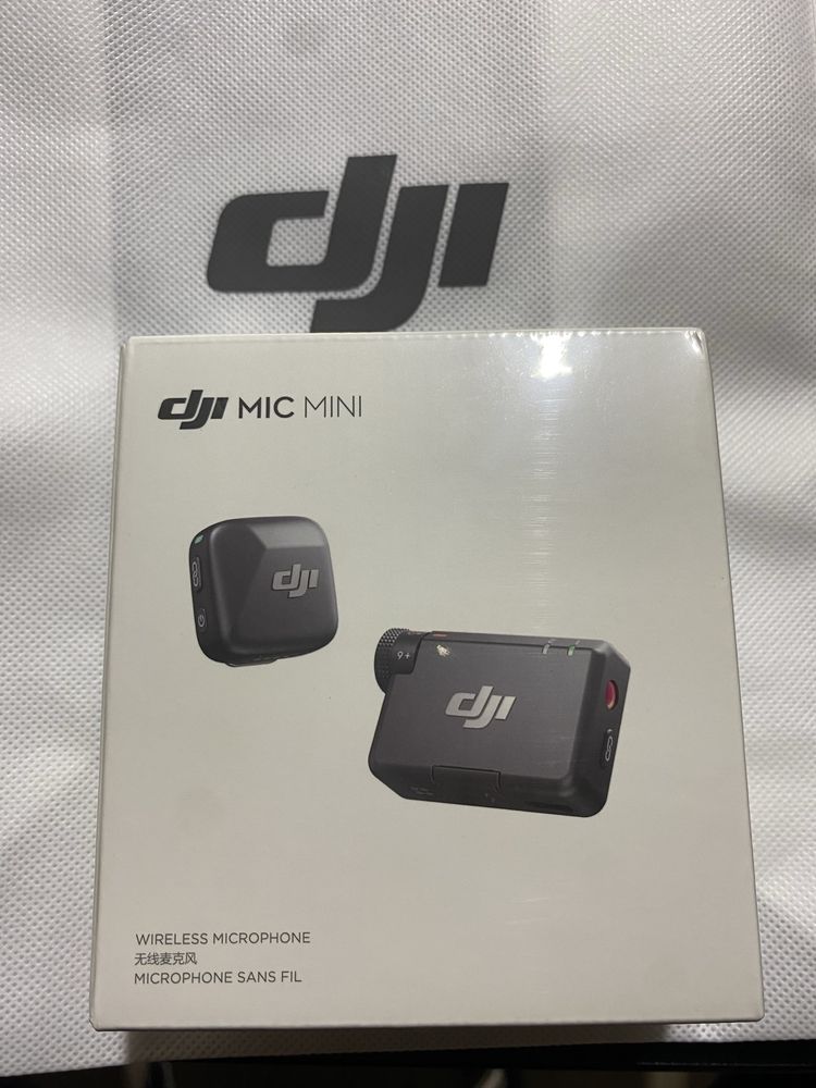 Dji mic mini новый микрофон