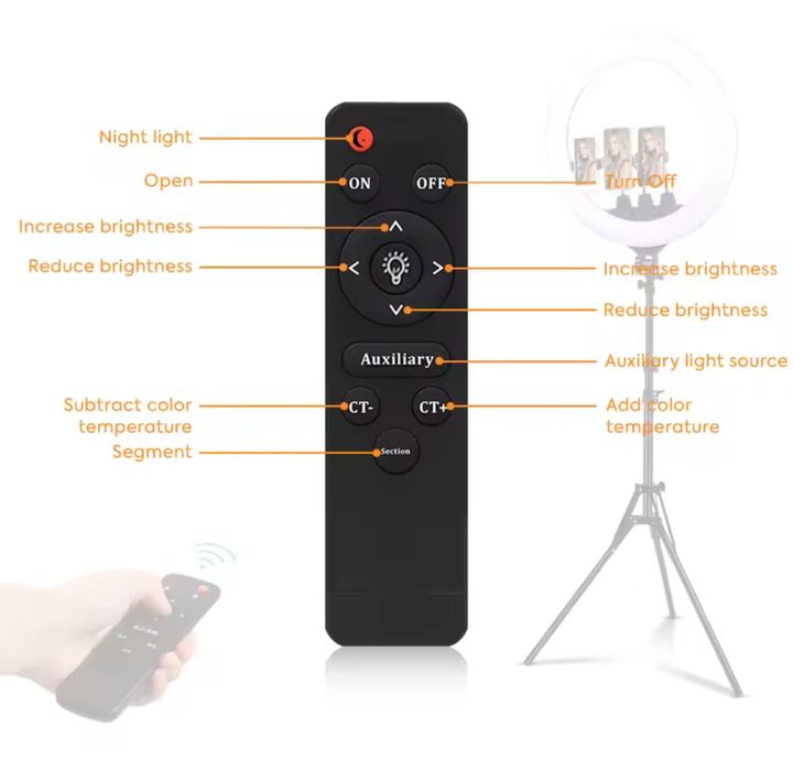 Професионална лед ринг лампа